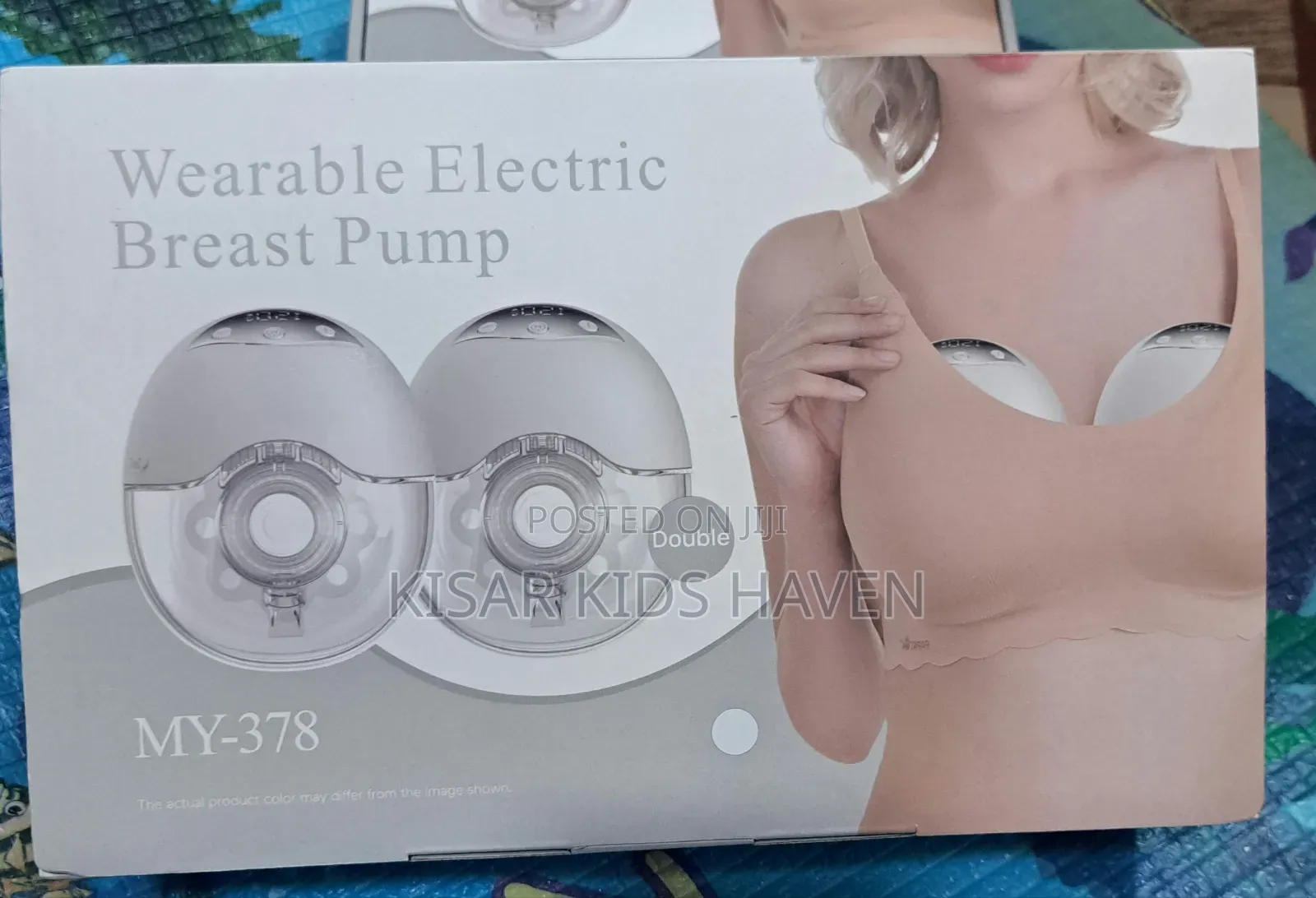 Double Wearable Electric Breast Pump With Extra Accessories