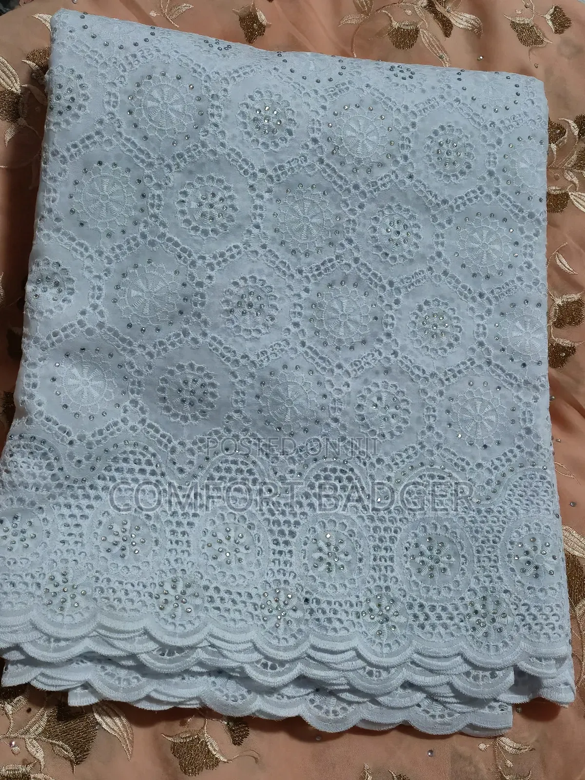 Beautifully Designed White Lace