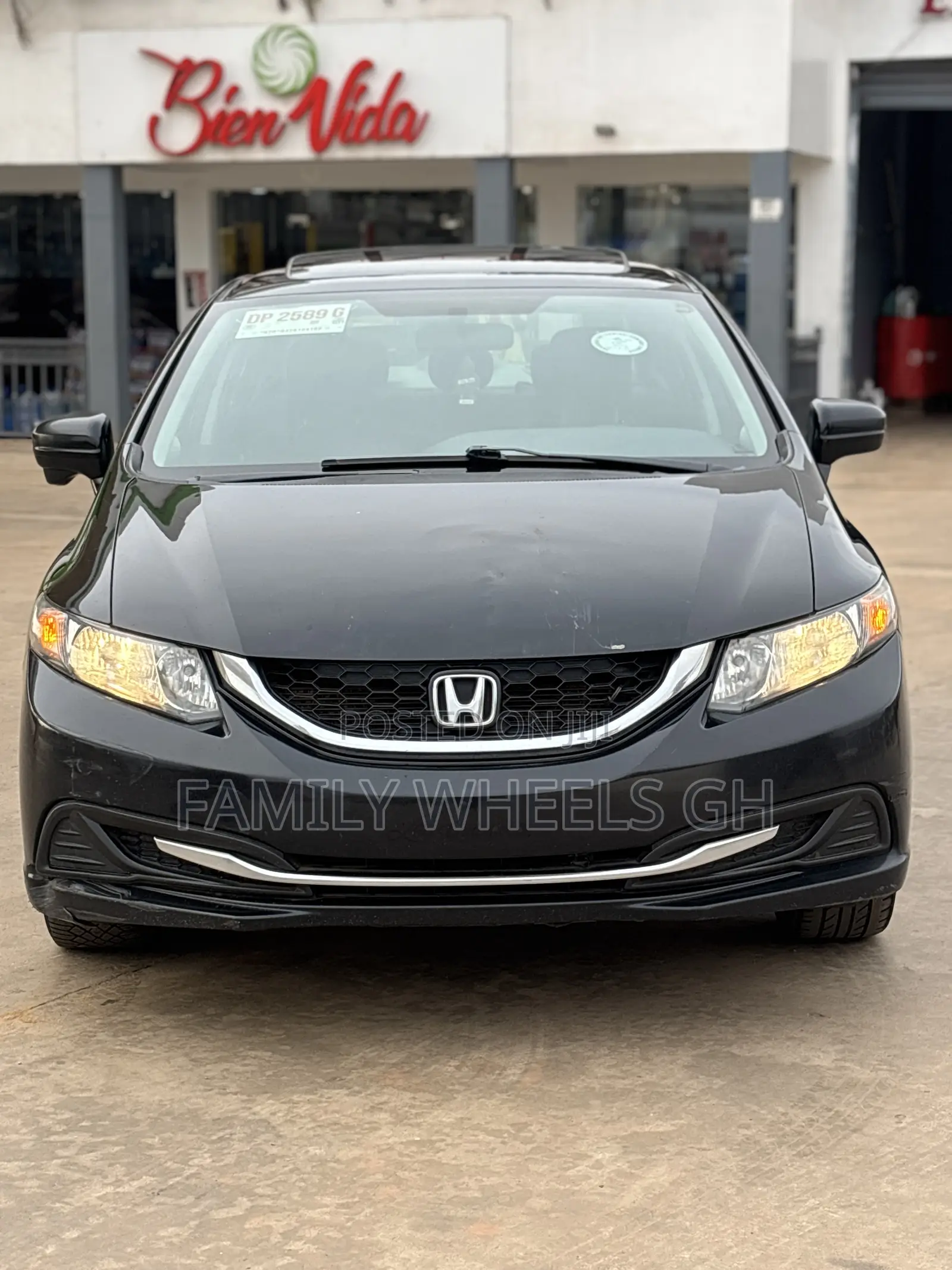 Honda Civic EX 4dr Sedan (1.8L 4cyl CVT) 2015 Black