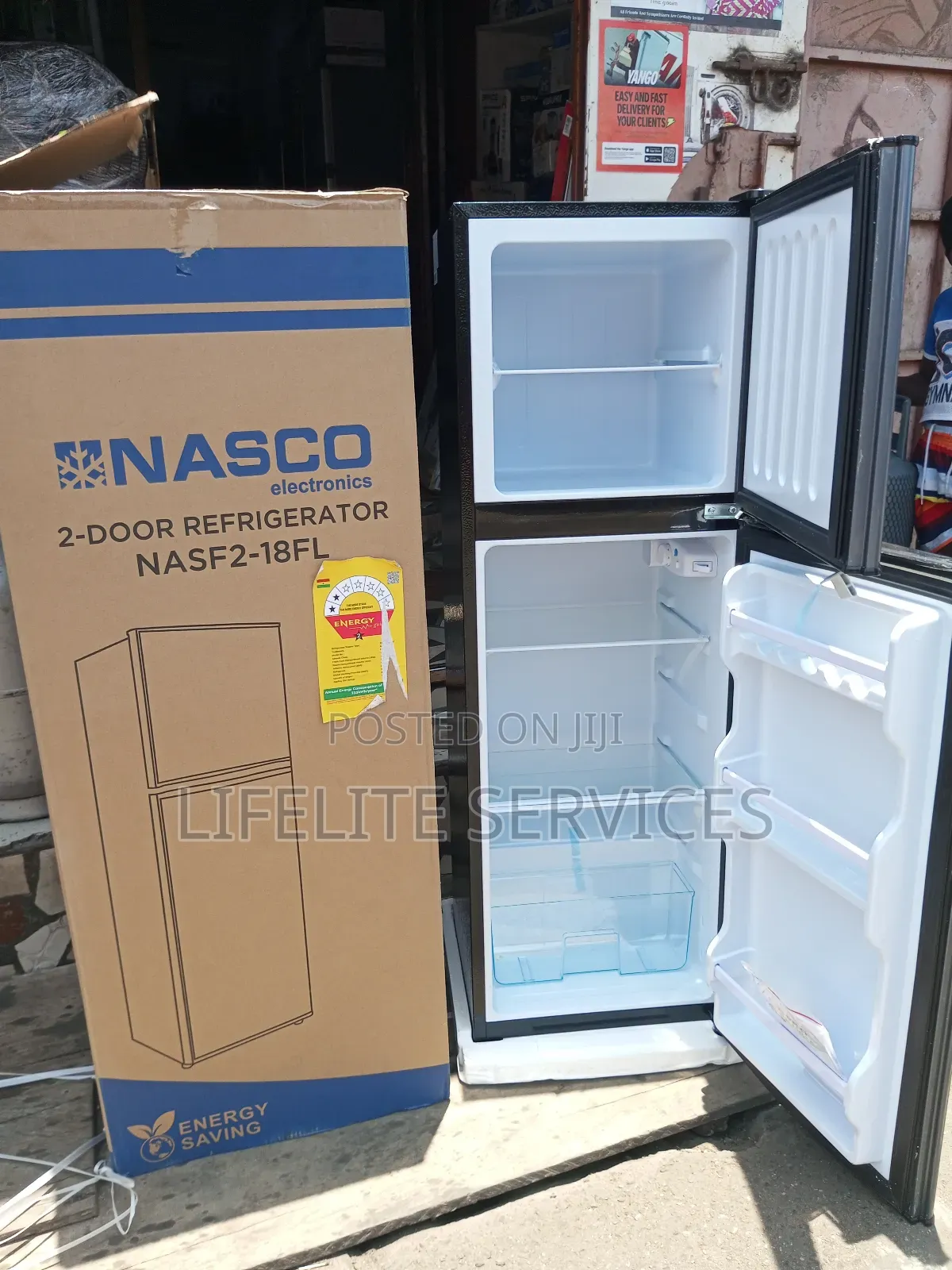 Nasco Fridge 158 Litres Top Freezer