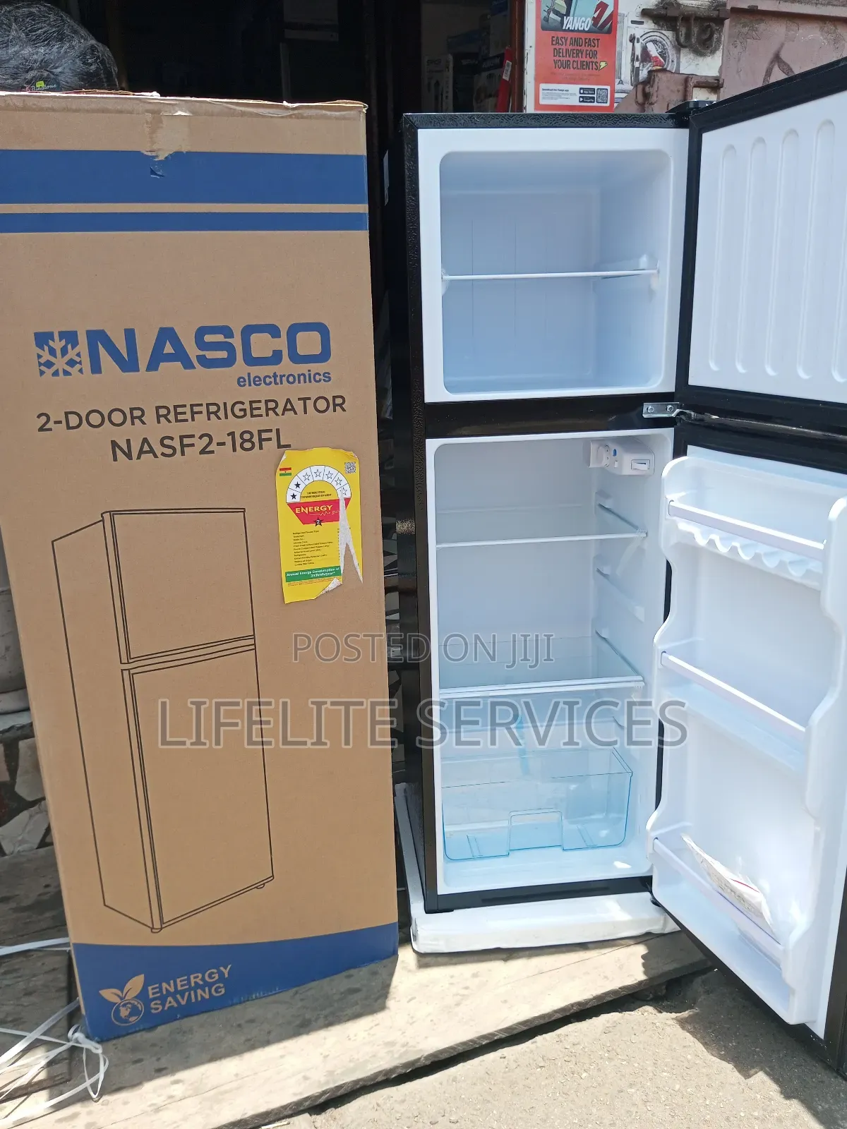 2 Stars Fridge by Nasco 158 Litres