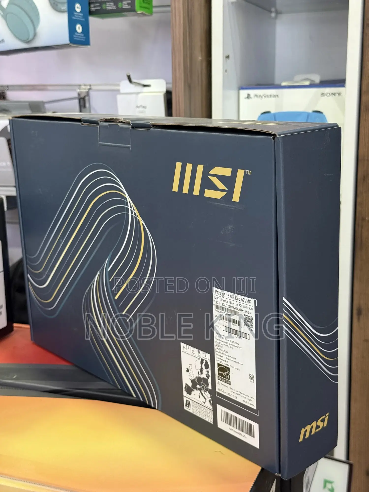 New Laptop MSI PE60 Prestige 32GB Intel Core Ultra 7 SSD 2T