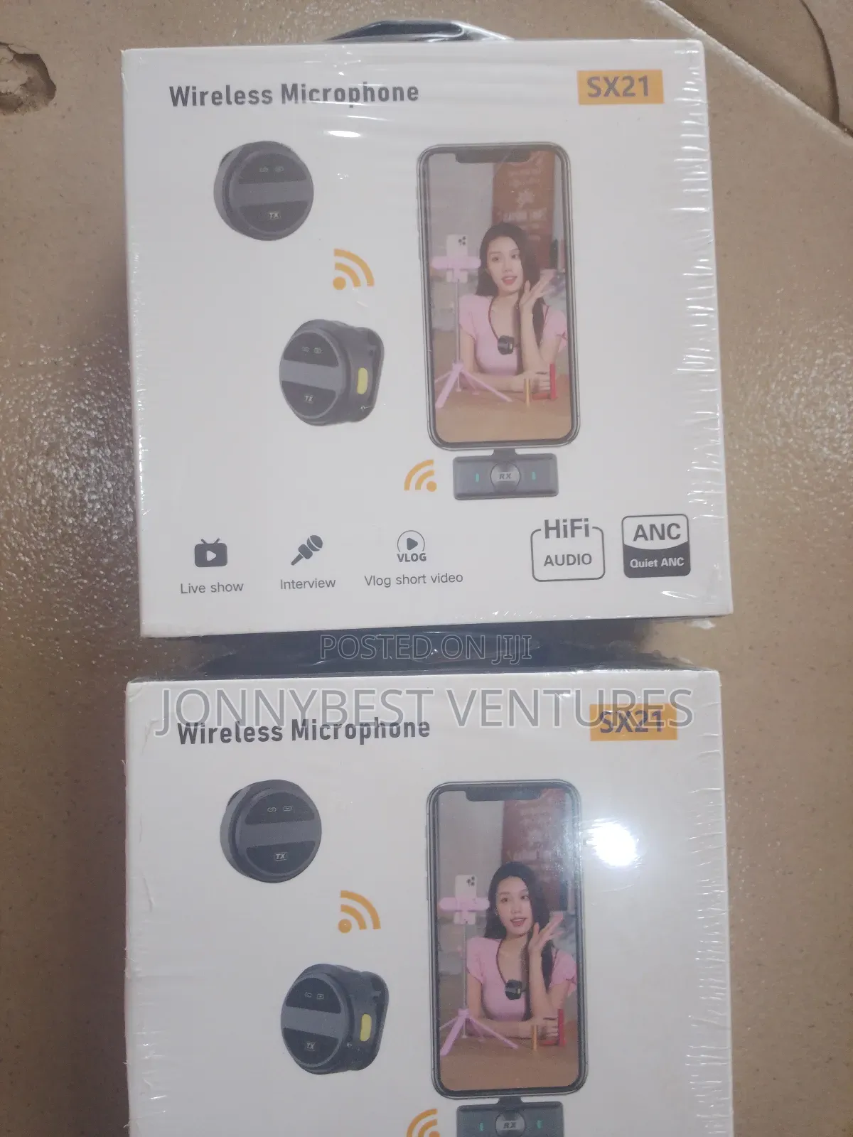 Sx21 Round Type-c And iPhone Wireless Mic