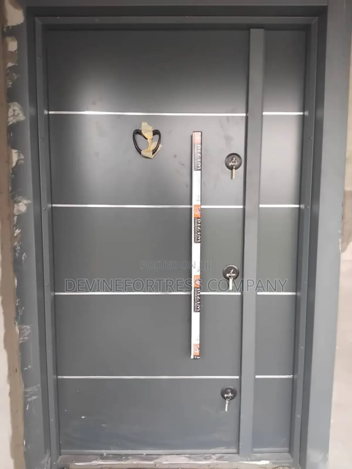 High Quality Turkish Cement Board Heavy Duty Doors 11⁄2 Double