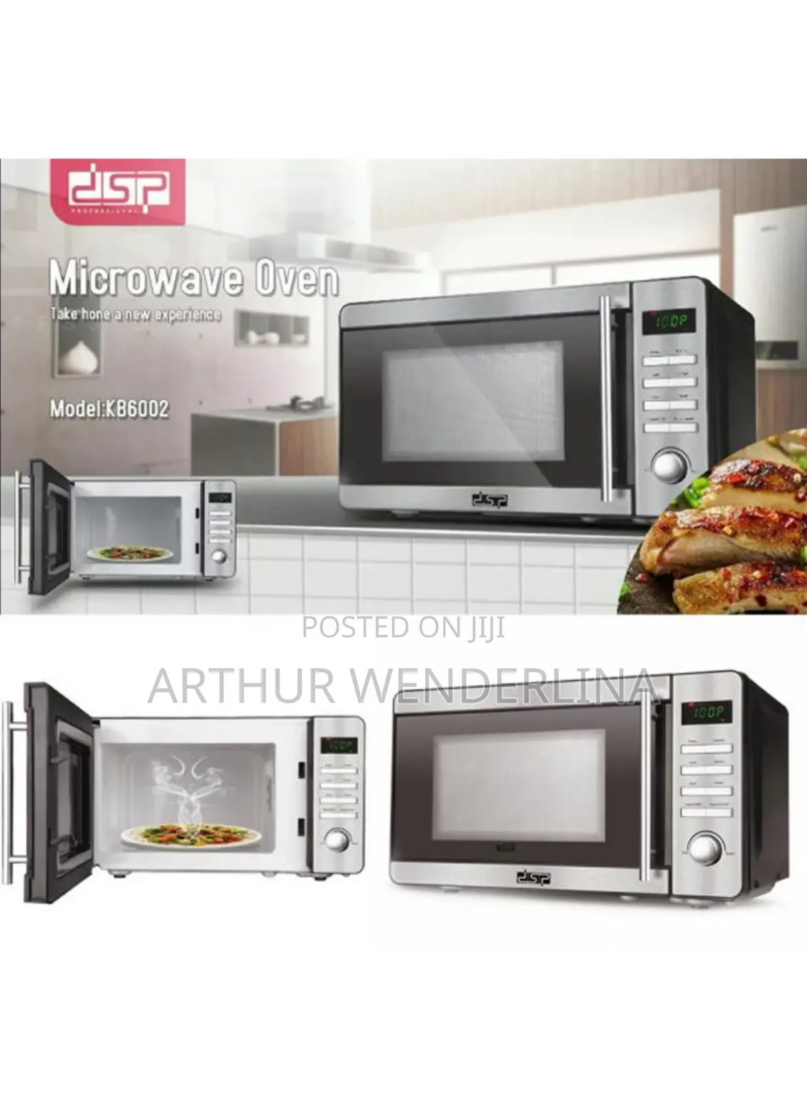 DSP Microwave Oven, 20 Ltr, 1150w