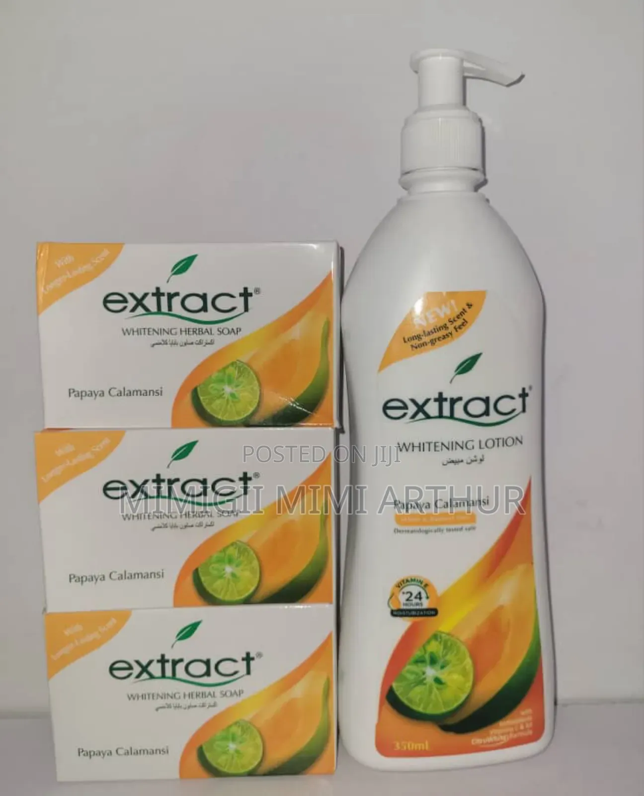 Extract Soap and Lotion