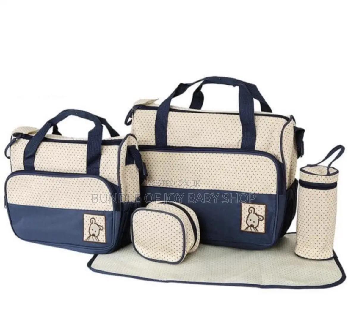 5-Piece Baby Diaper Bag Set