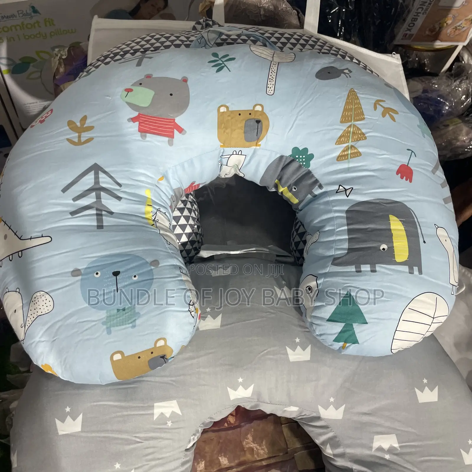 Multi-Functional Nursing and Baby Support Pillow