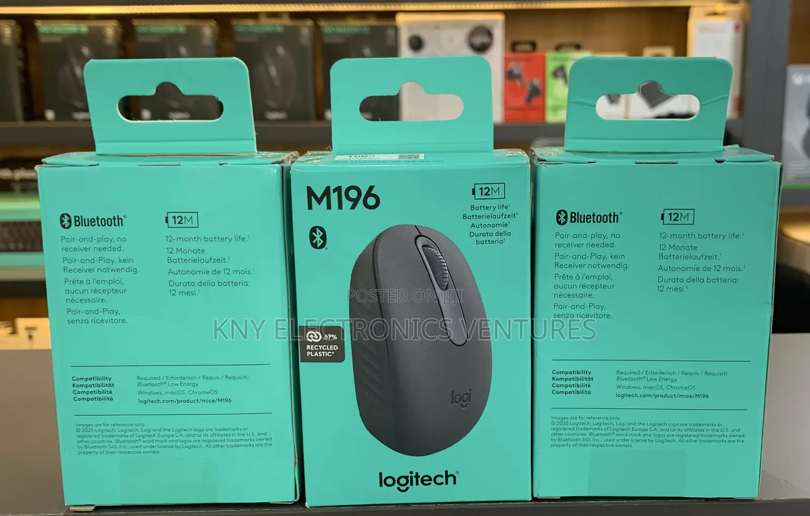 Logitech M196 Bluetooth Mouse