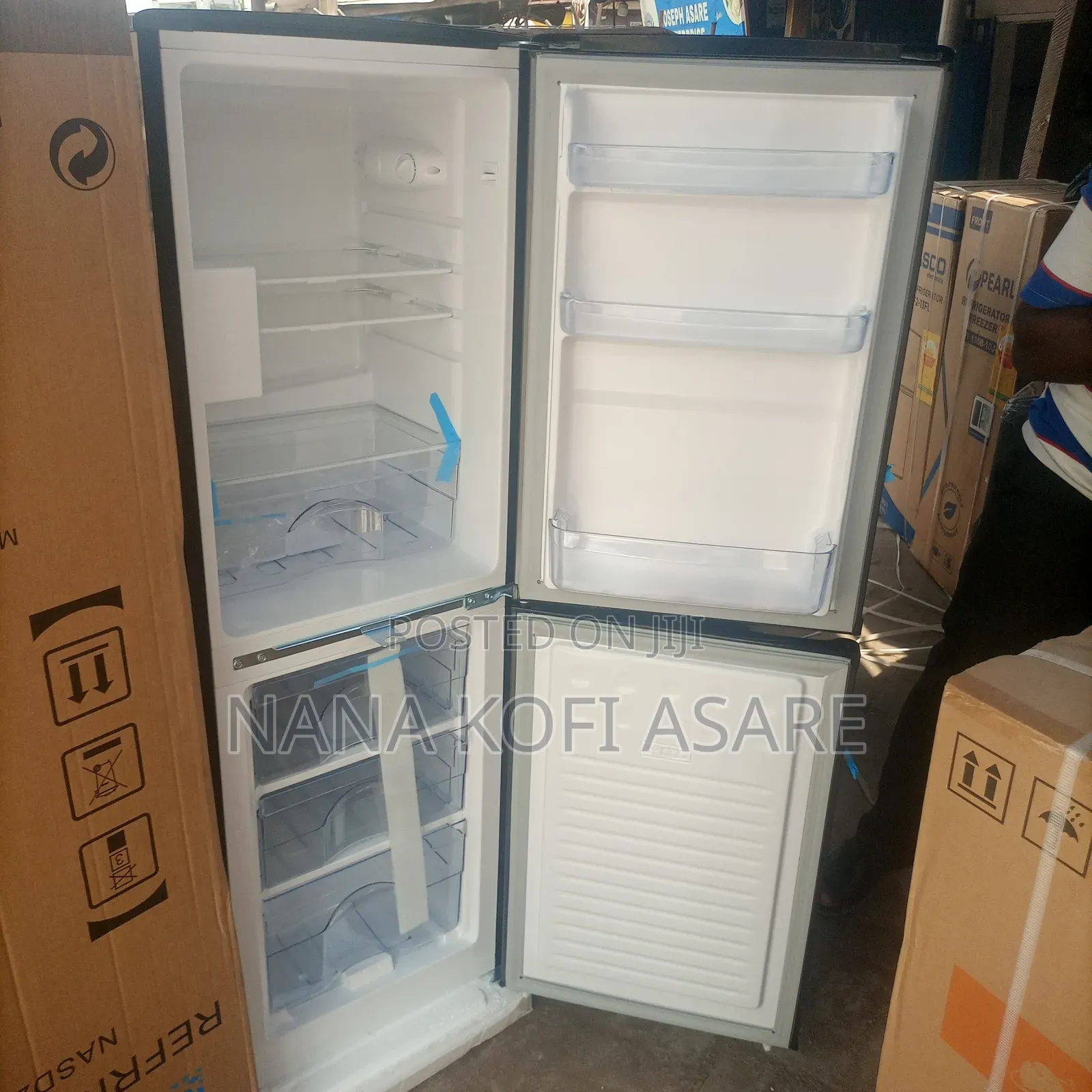 Nasco 142litres Buttom Freezer Refrigerator