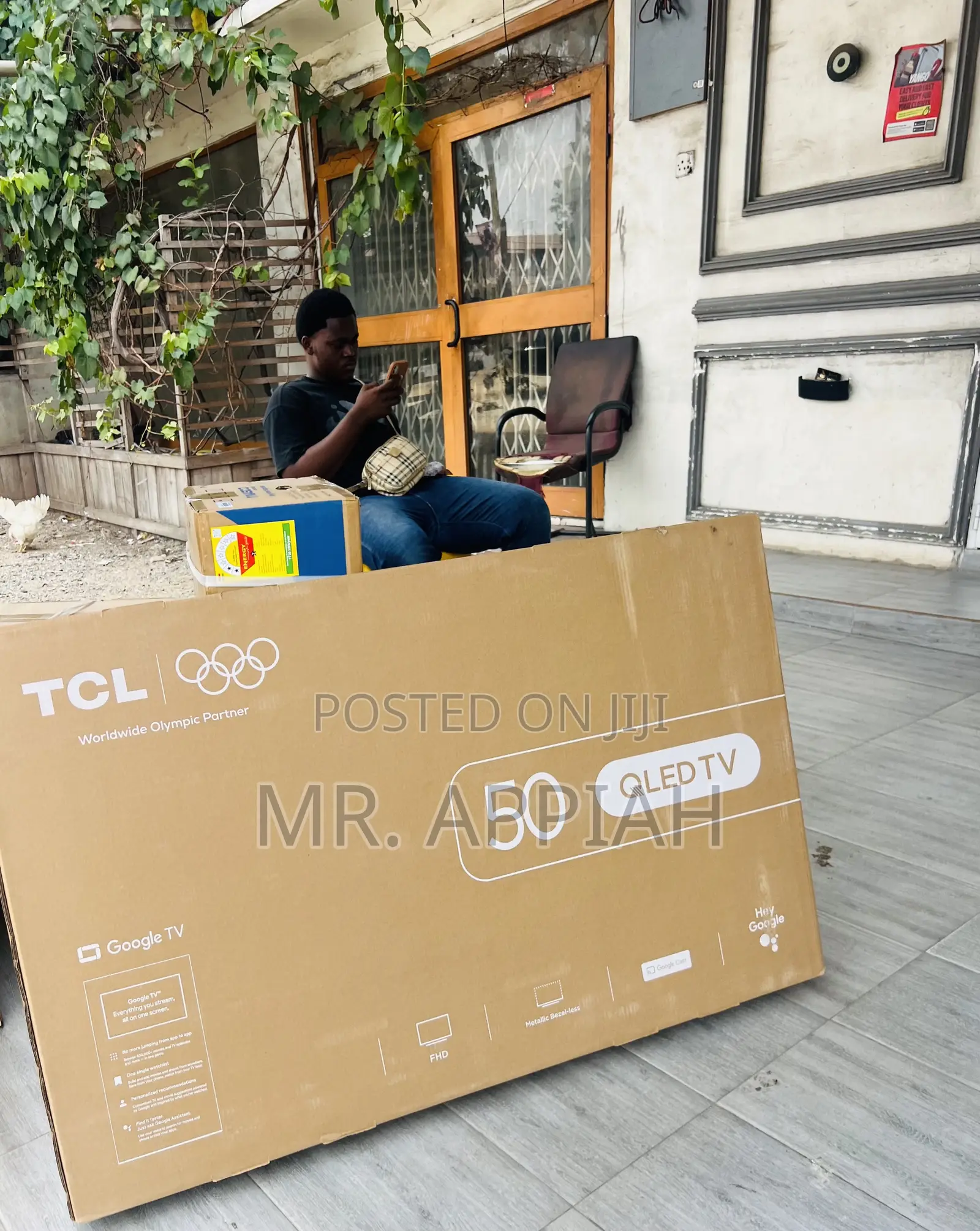 High Efficient TCL 50 Inch Qled Smart Screen Television(2025 Model)