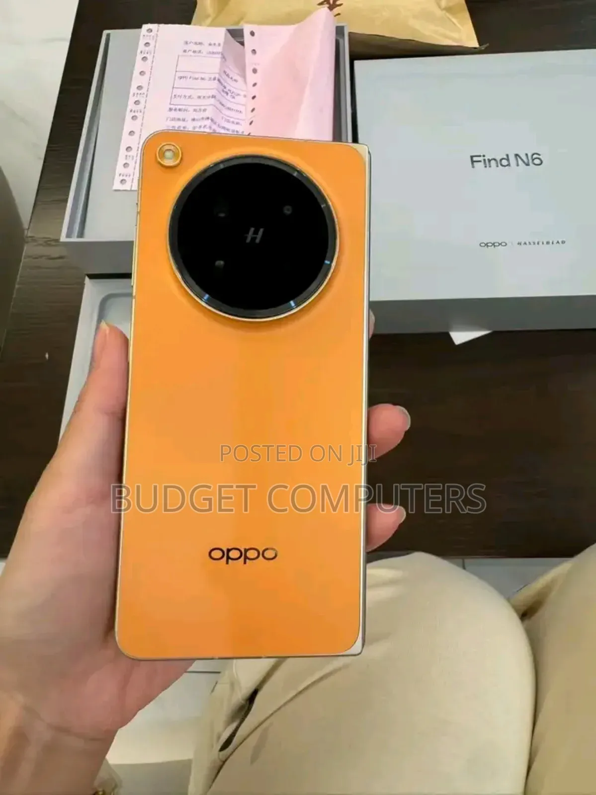 New Oppo Find N5 1 TB Yellow