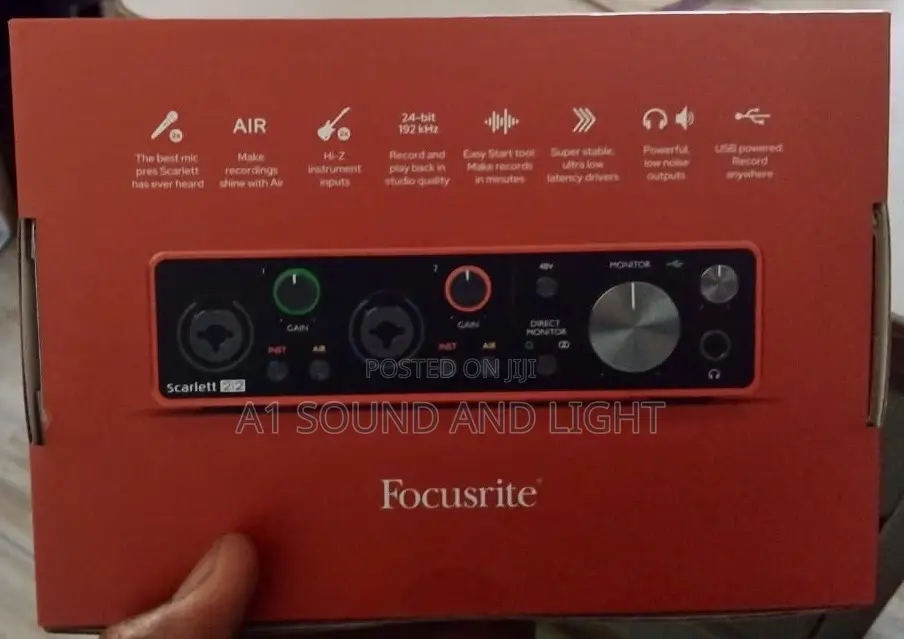 Focusrite Scarlett 2i2 3rd Gen