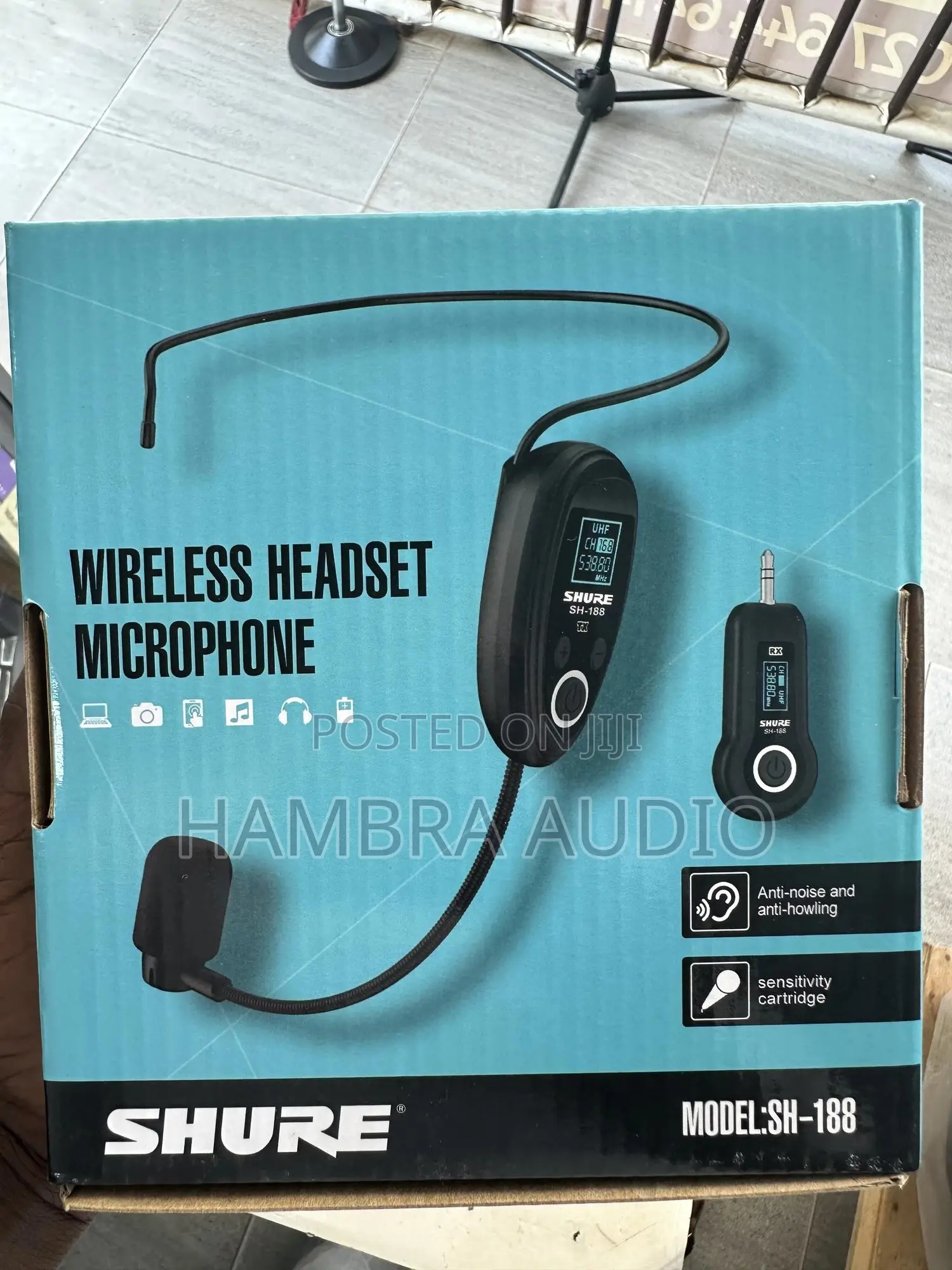 Shure Wireless Headset Microphone