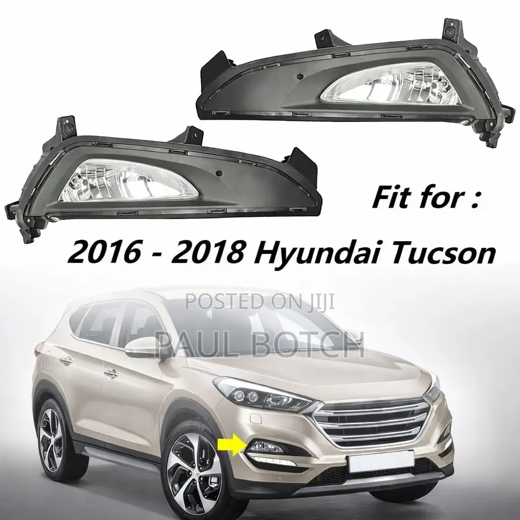 Hyundai Tucson 2016-2018 Foglights