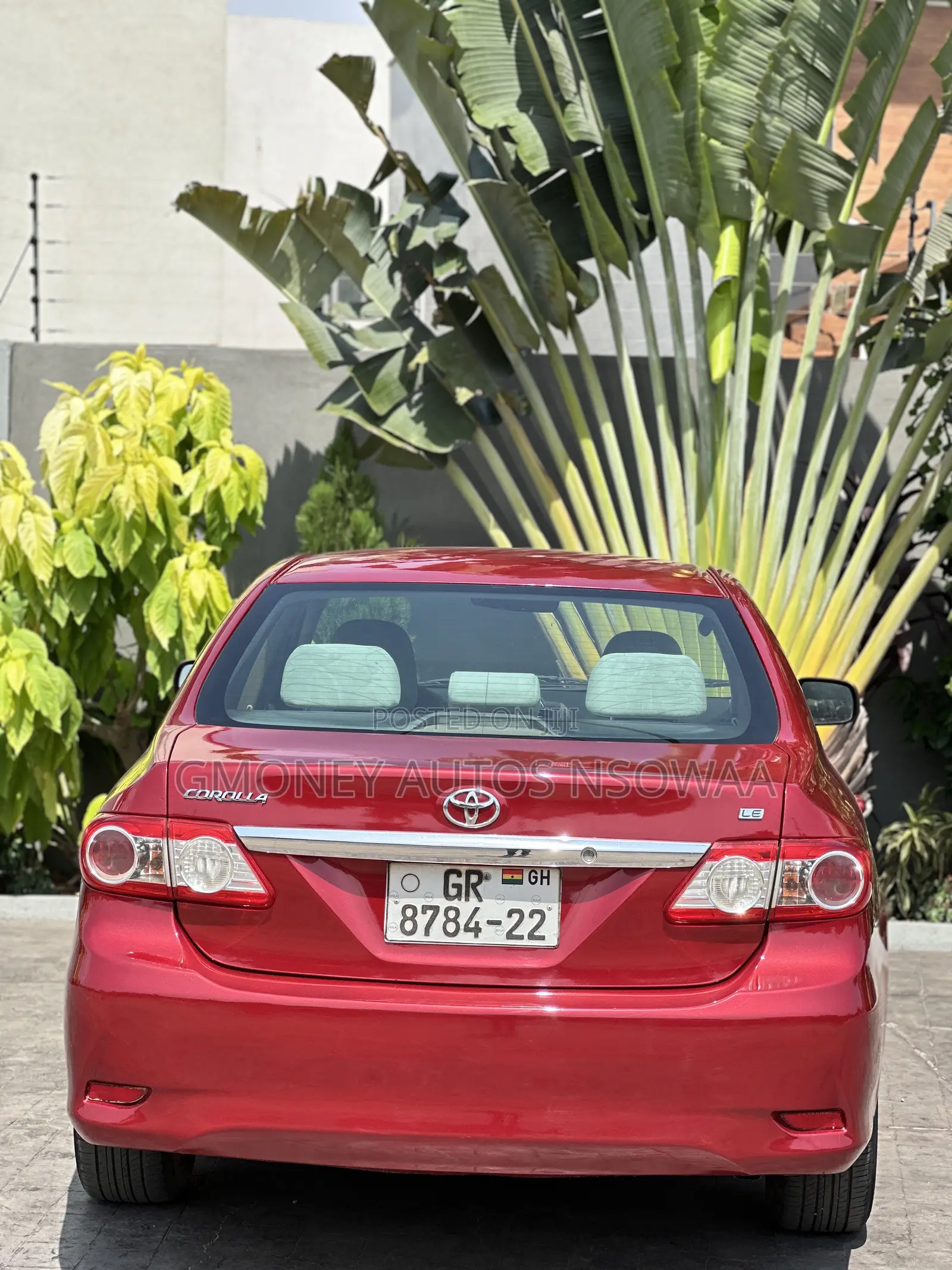 Toyota Corolla L 4-Speed Automatic 2013 Red