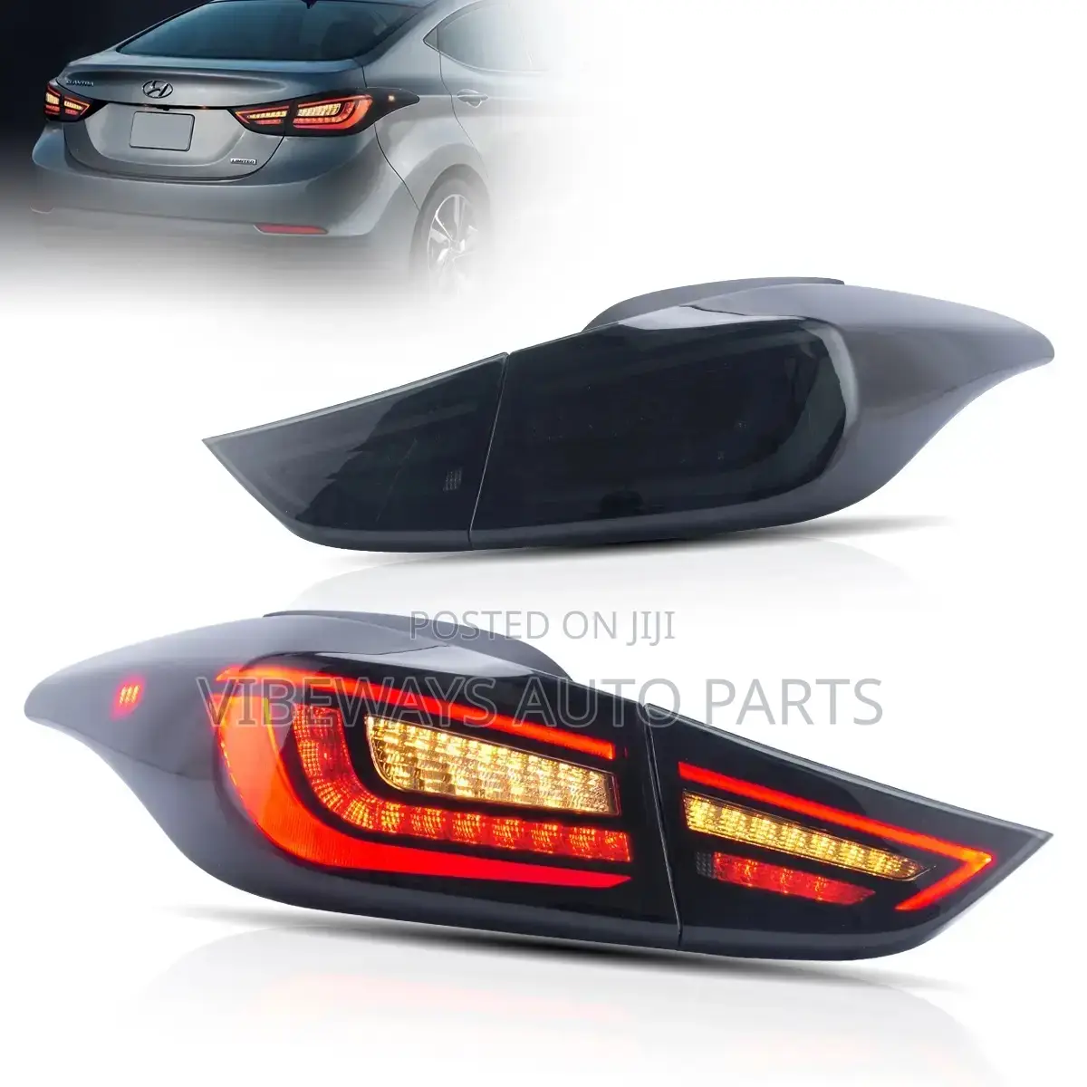 Hyundai Elentra 2012-2015 Taillight Original Spec Pair