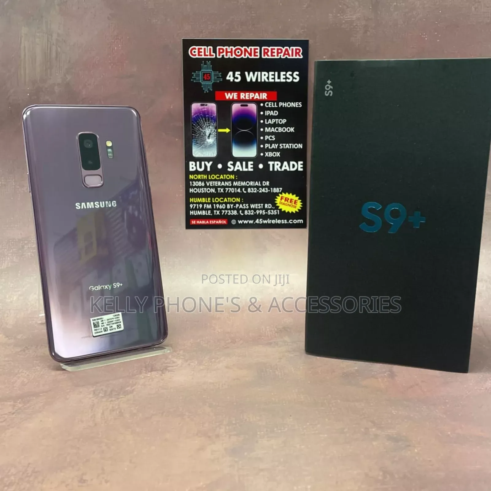New Samsung Galaxy S9 Plus 256 GB Gold