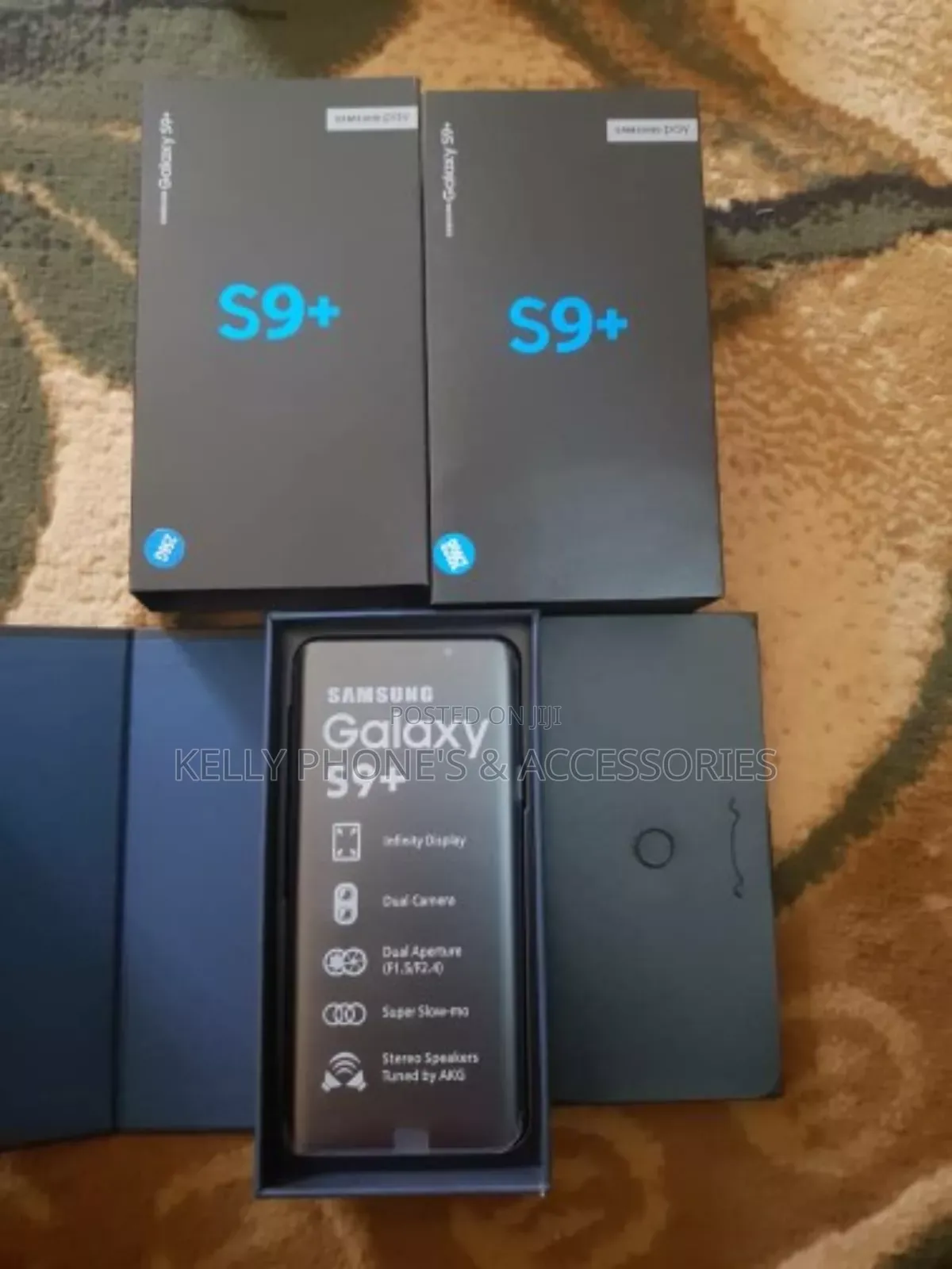 New Samsung Galaxy S9 Plus 256 GB Black