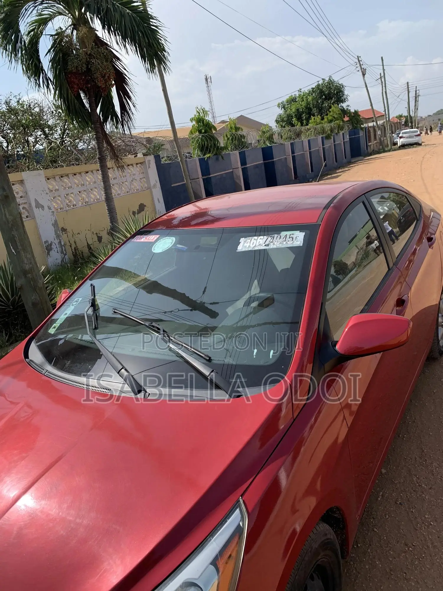 Hyundai Accent 2016 Red