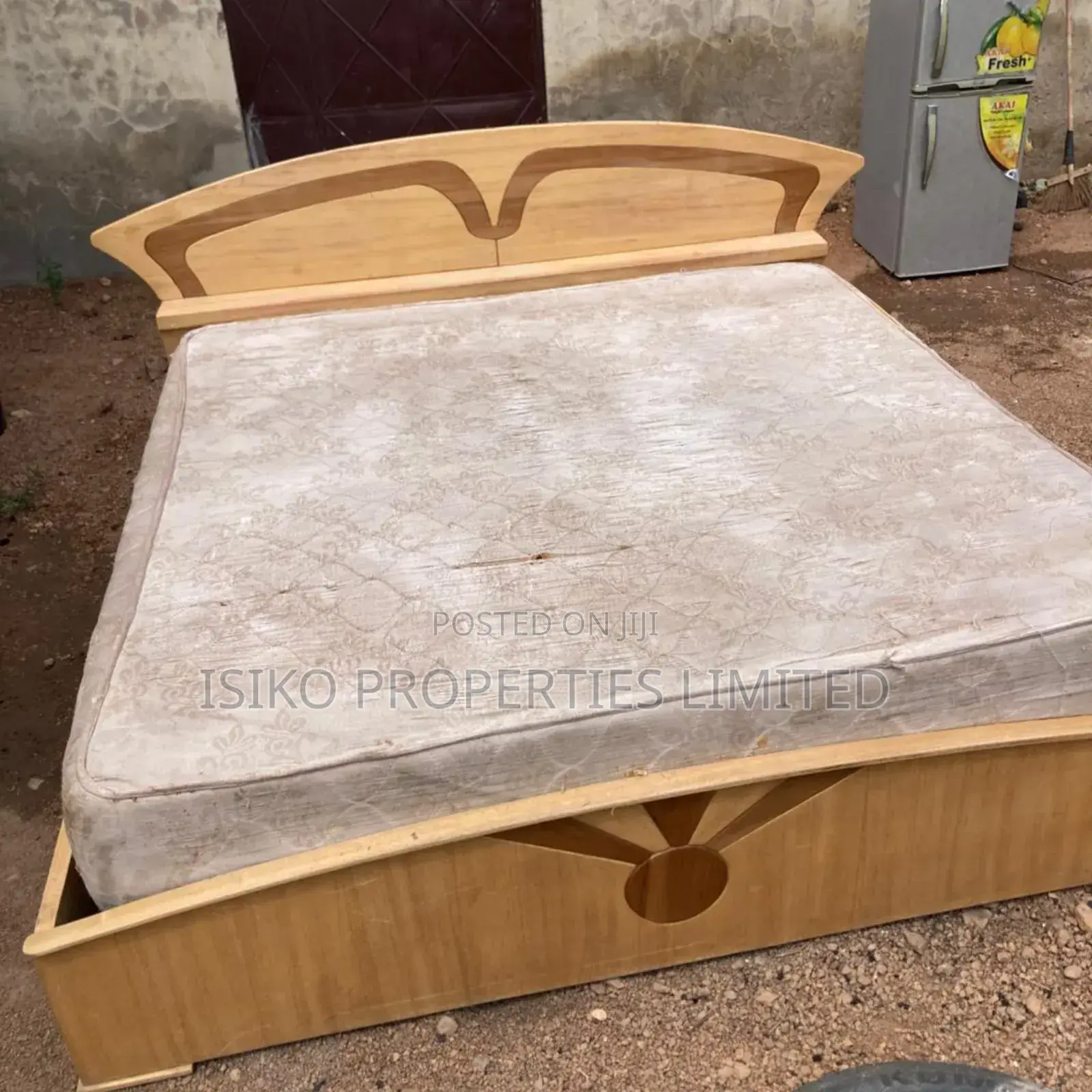 Foreign Queen Size Mattress and Bed Frame