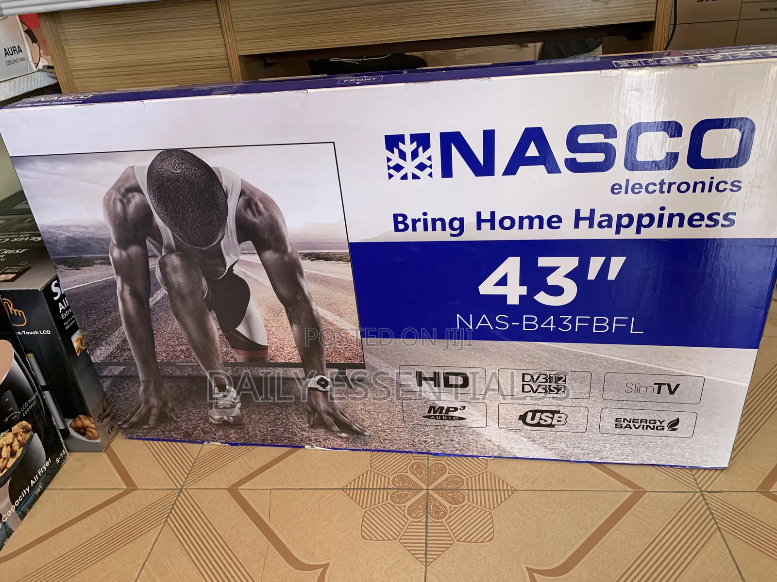 Nasco 32” Led Tv – Energy Saving Slim Panel