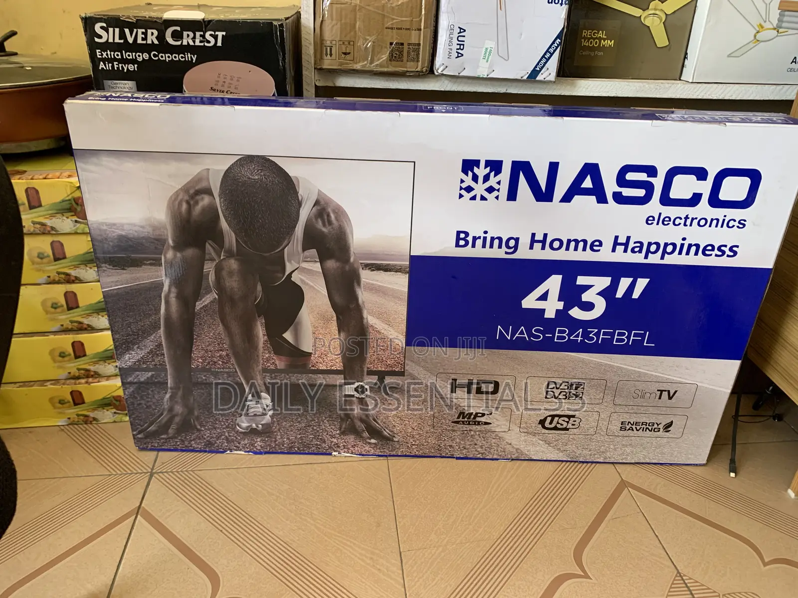 Nasco 32” Led Tv – Energy Saving Slim Panel