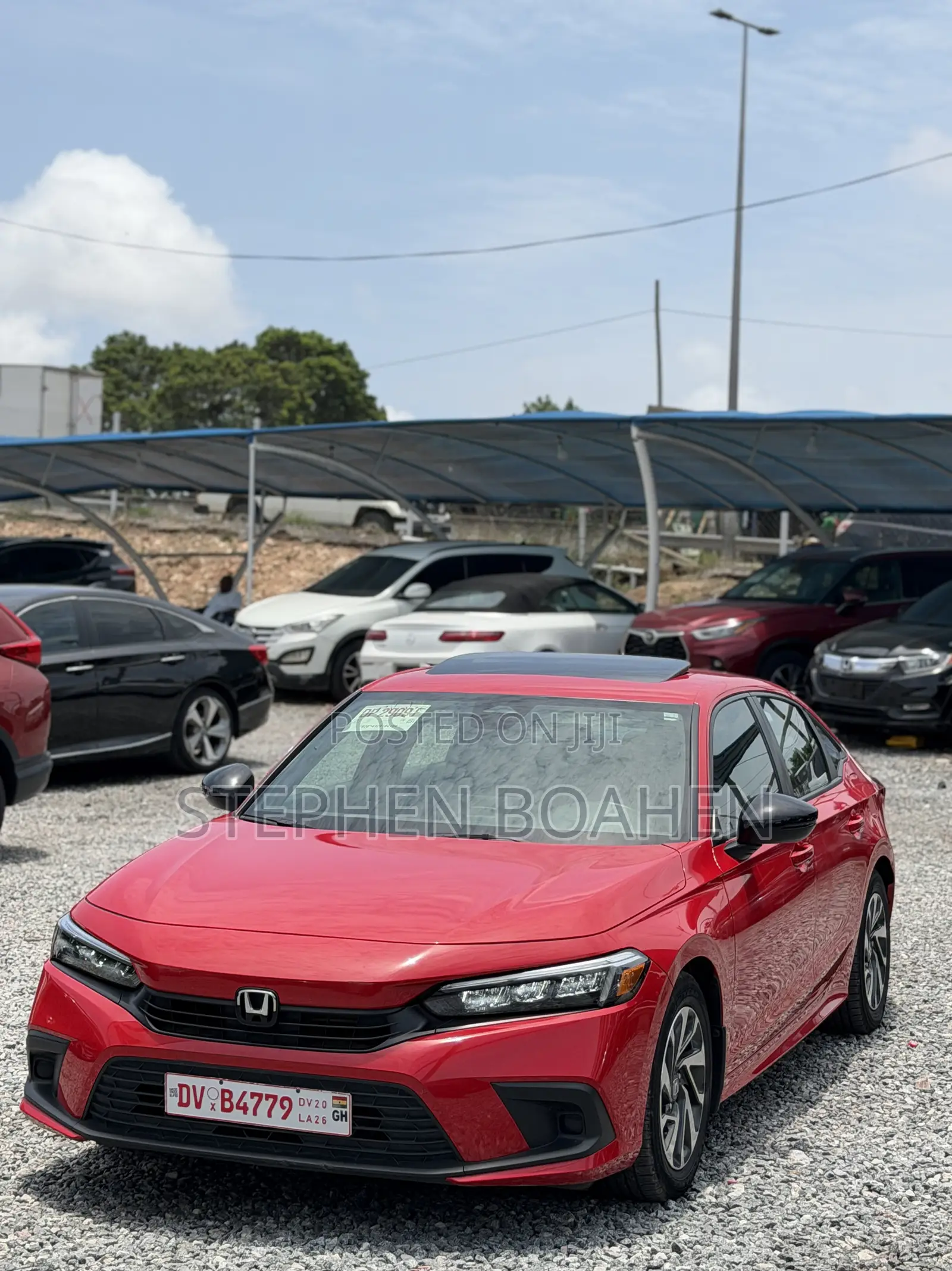 Honda Civic Sport CVT 2024 Red