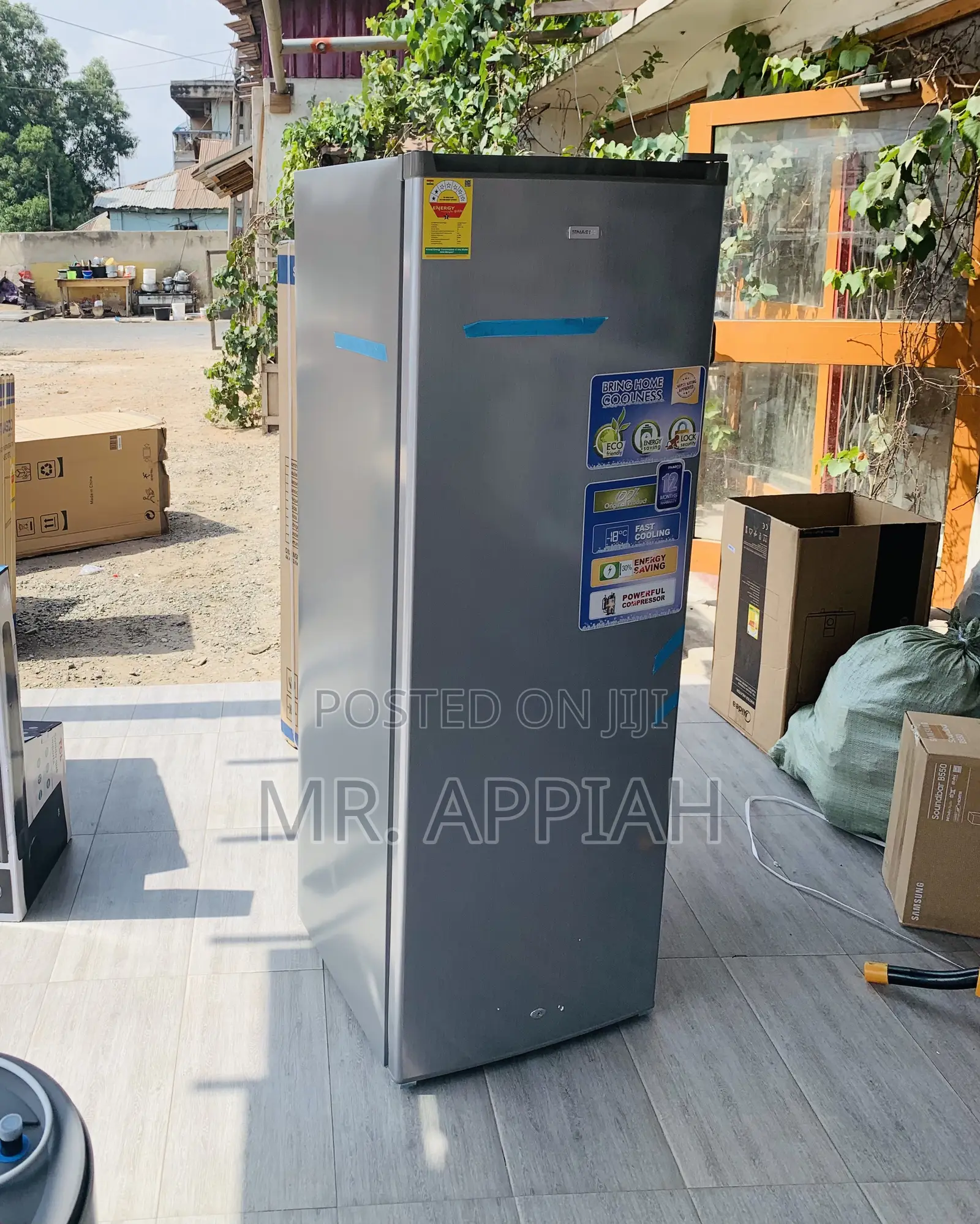 Nasd1-33 Order Nasco Upright Standing Freezer(Gray) 