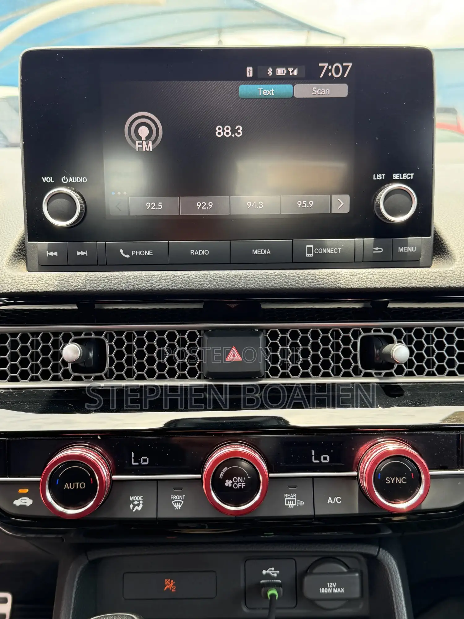 Honda Civic Sport CVT 2024 Red