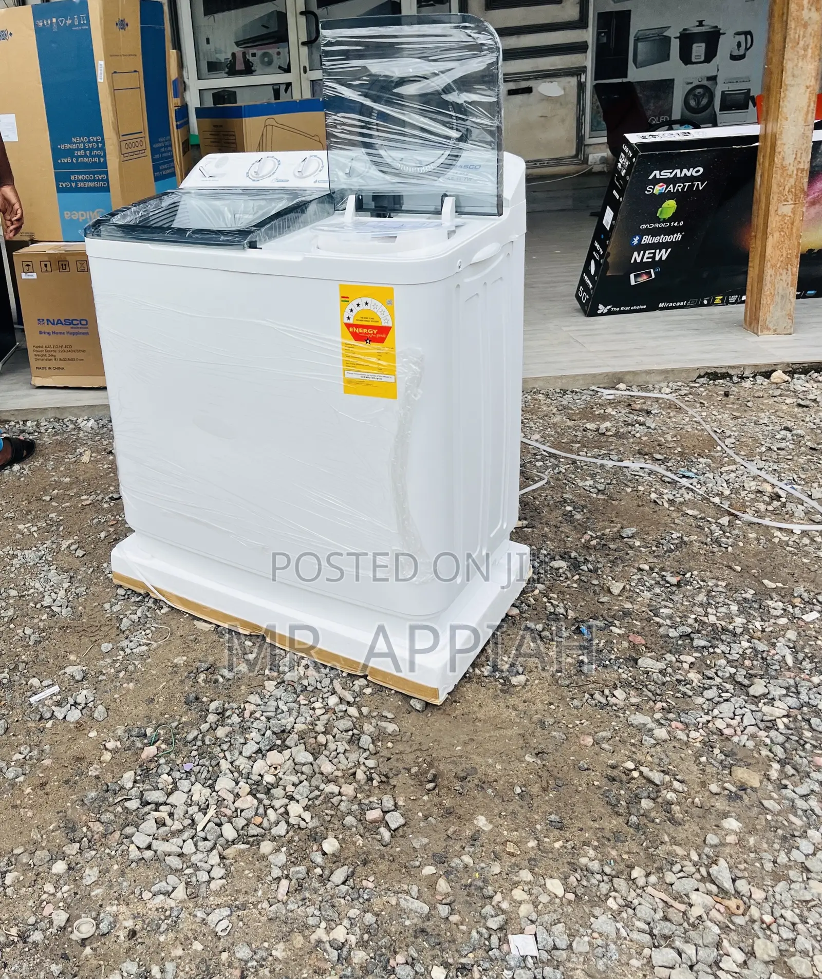 Super Original Nasco 11kg Semi-Auto Electric Washing Machine(2026).