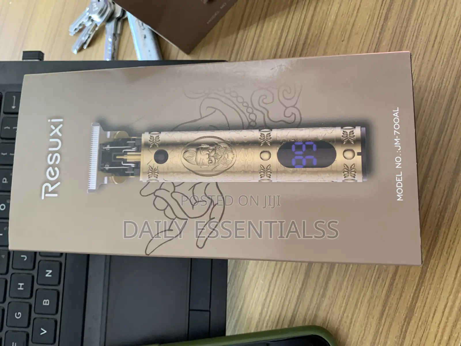 Resuxi Cordless Hair Beard Trimmer – Heavy Duty Clipper