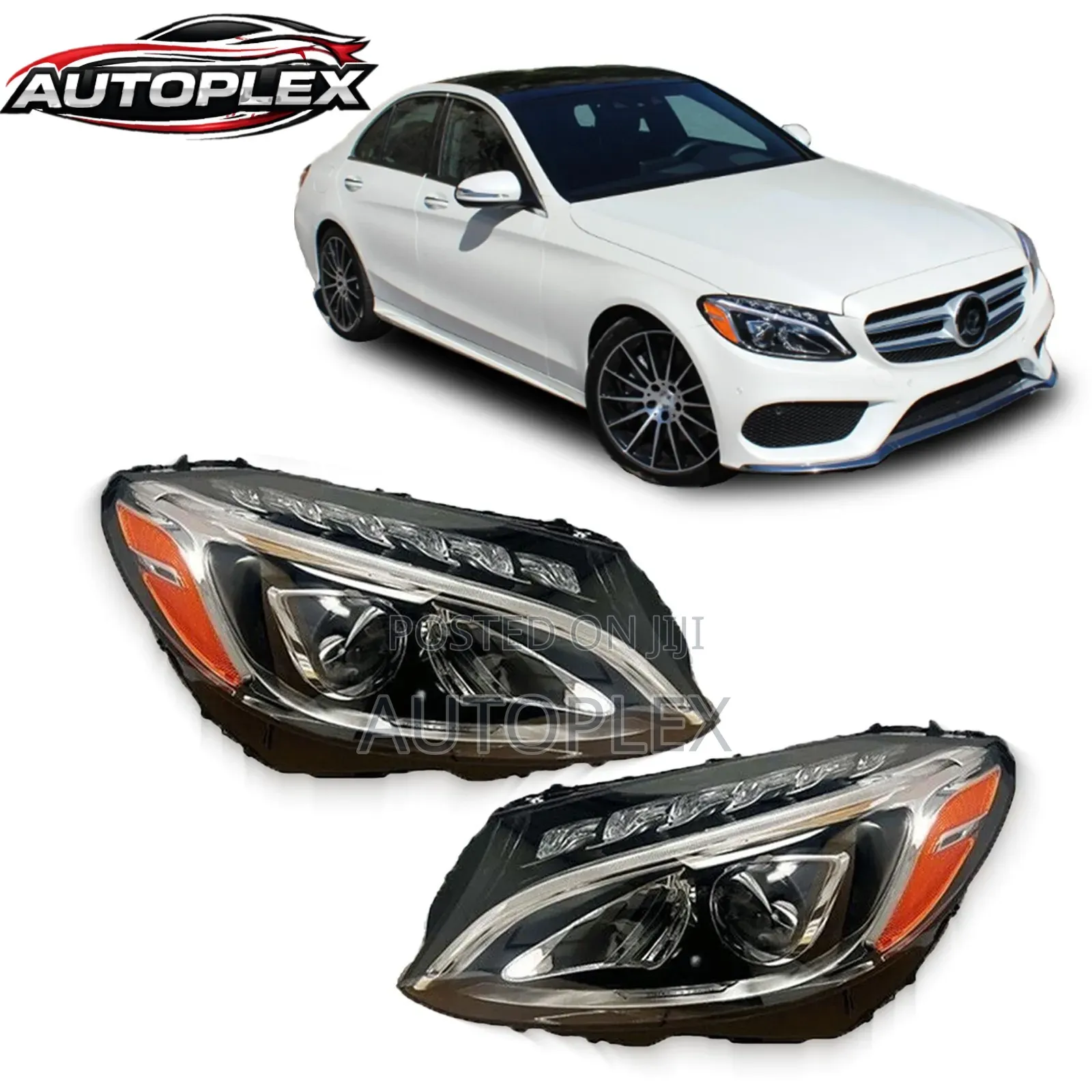 Auto Head Light for Mercedes-Benz W205 C-Class Usa Headlight