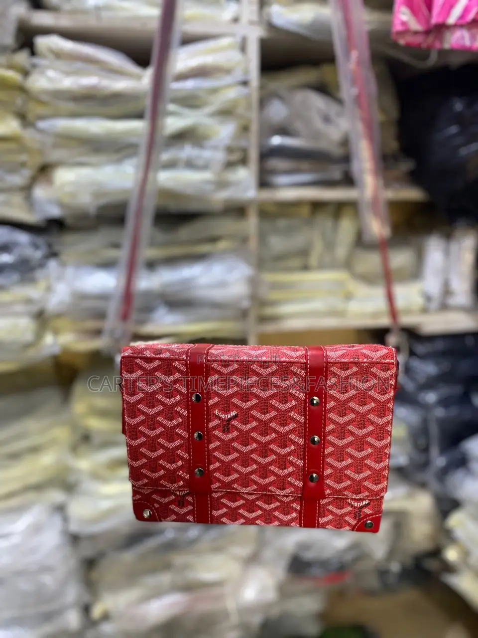 Quality Leather Goyard Side Bags