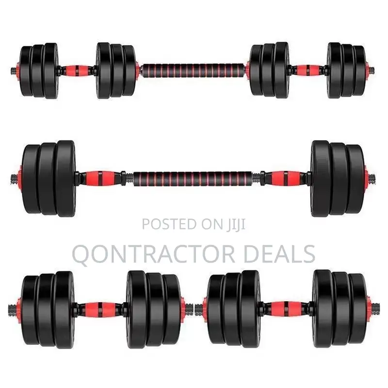 Qontractor Deals 40kg 3 in 1 Adjustable Dumbbells