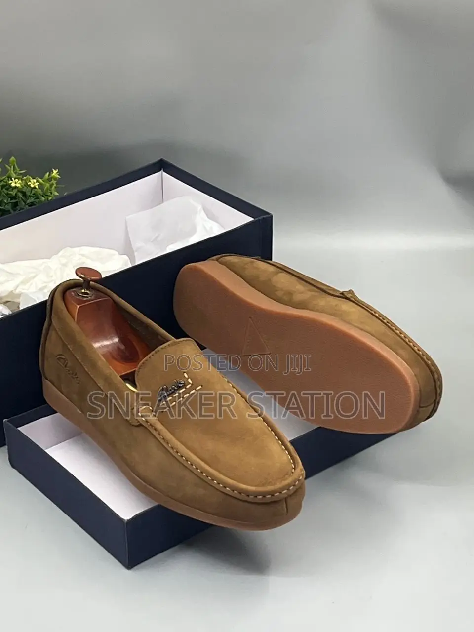 Clarks Loafers Brown Available