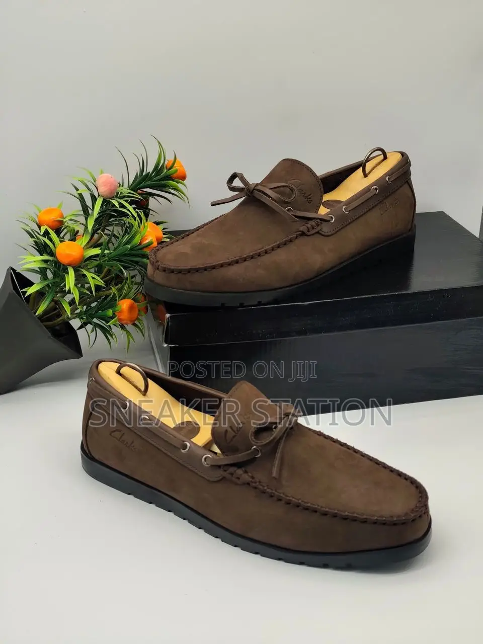 Clarks Loafers Brown Available