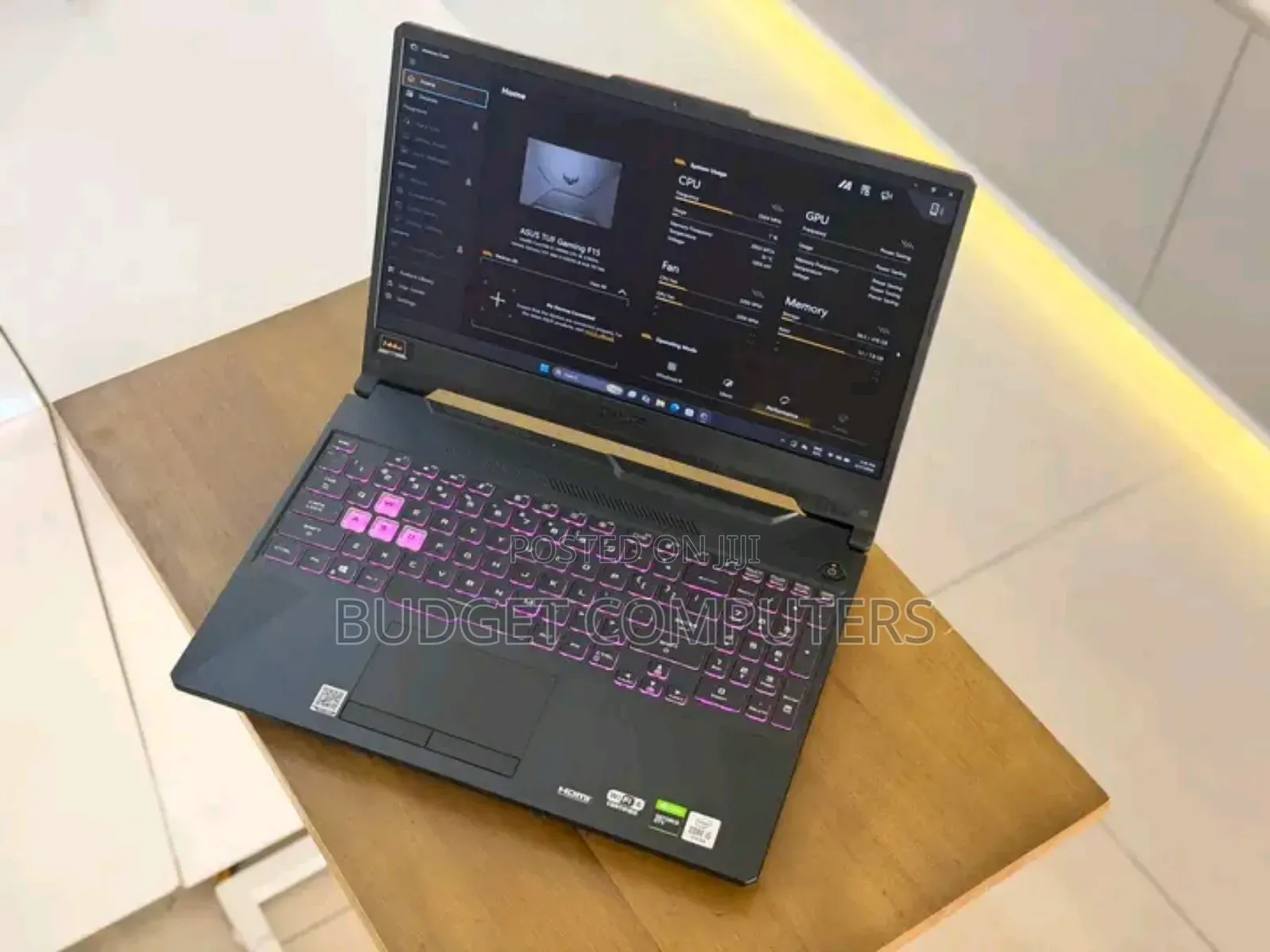 New Laptop Asus TUF Gaming A15 16GB Intel Core i5 SSD 512GB