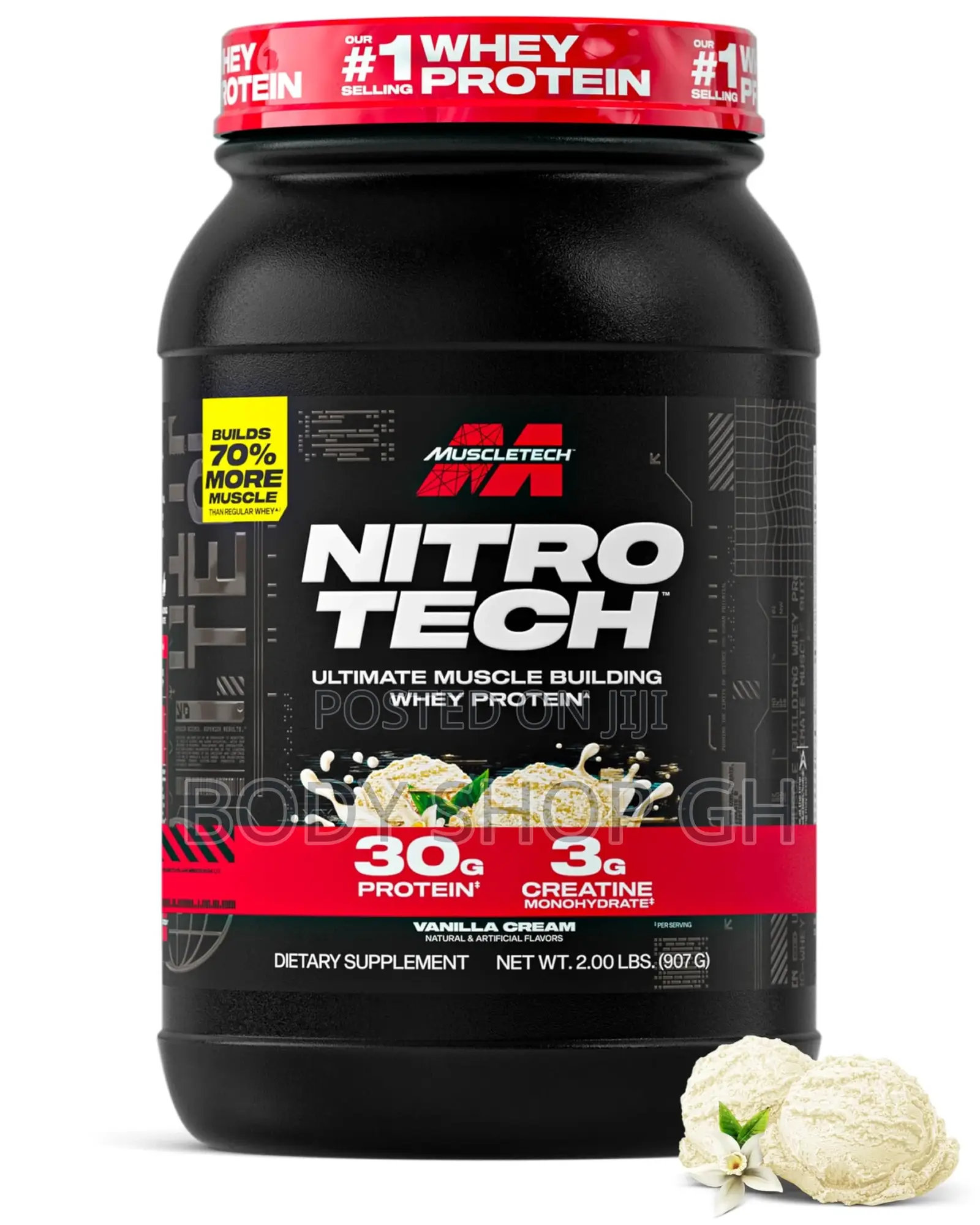 Muscletech Whey Protein Powder - Ultimate Muscle Building Formula