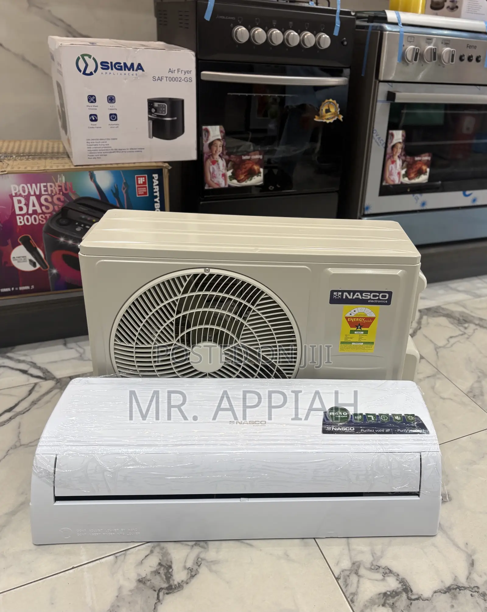 Super Durable Nasco 1.5hp Air Conditioner 