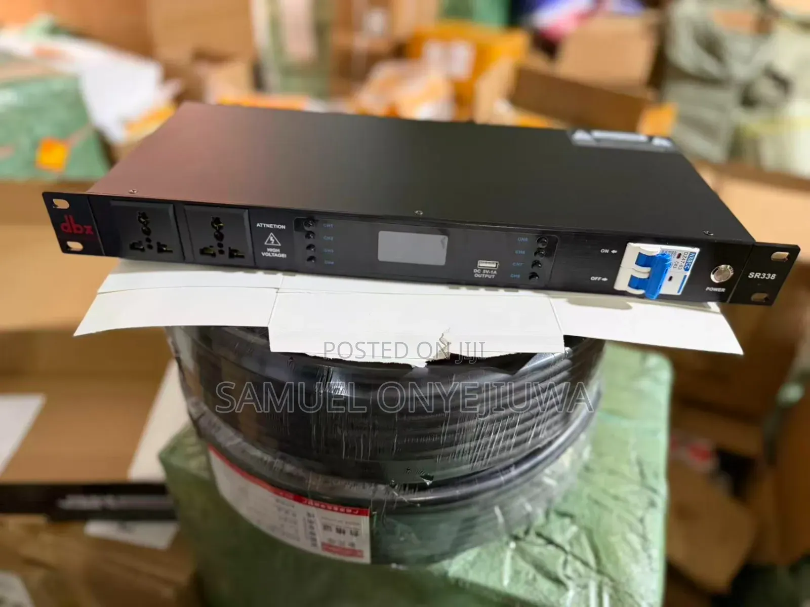 Dbx Professional Power Sequencer With Breaker