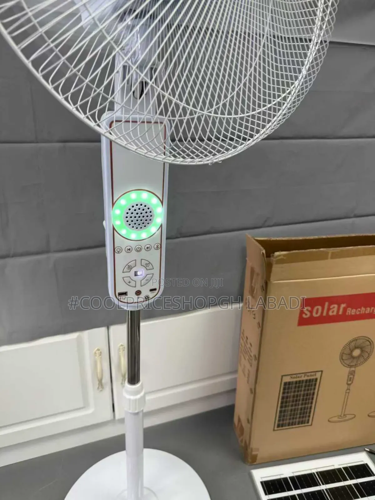 Fan Power by Solar System