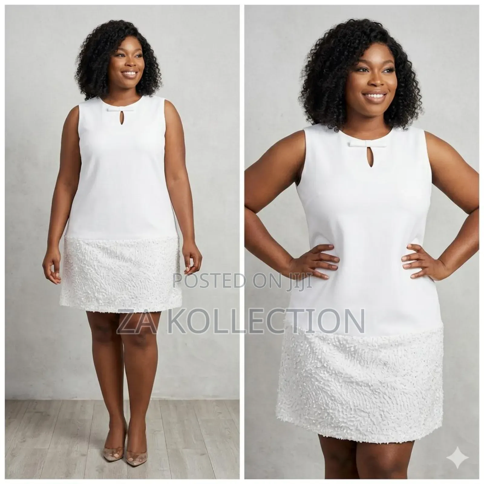 Women White Dress for Easter