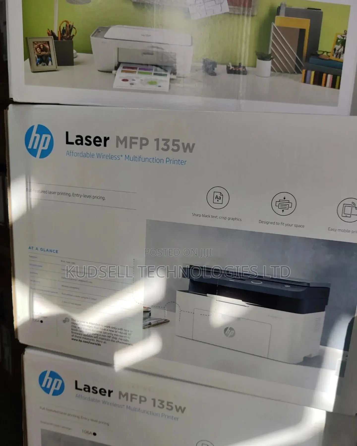 Hp Laserjet M135w Printer -Print, Scan, Copy