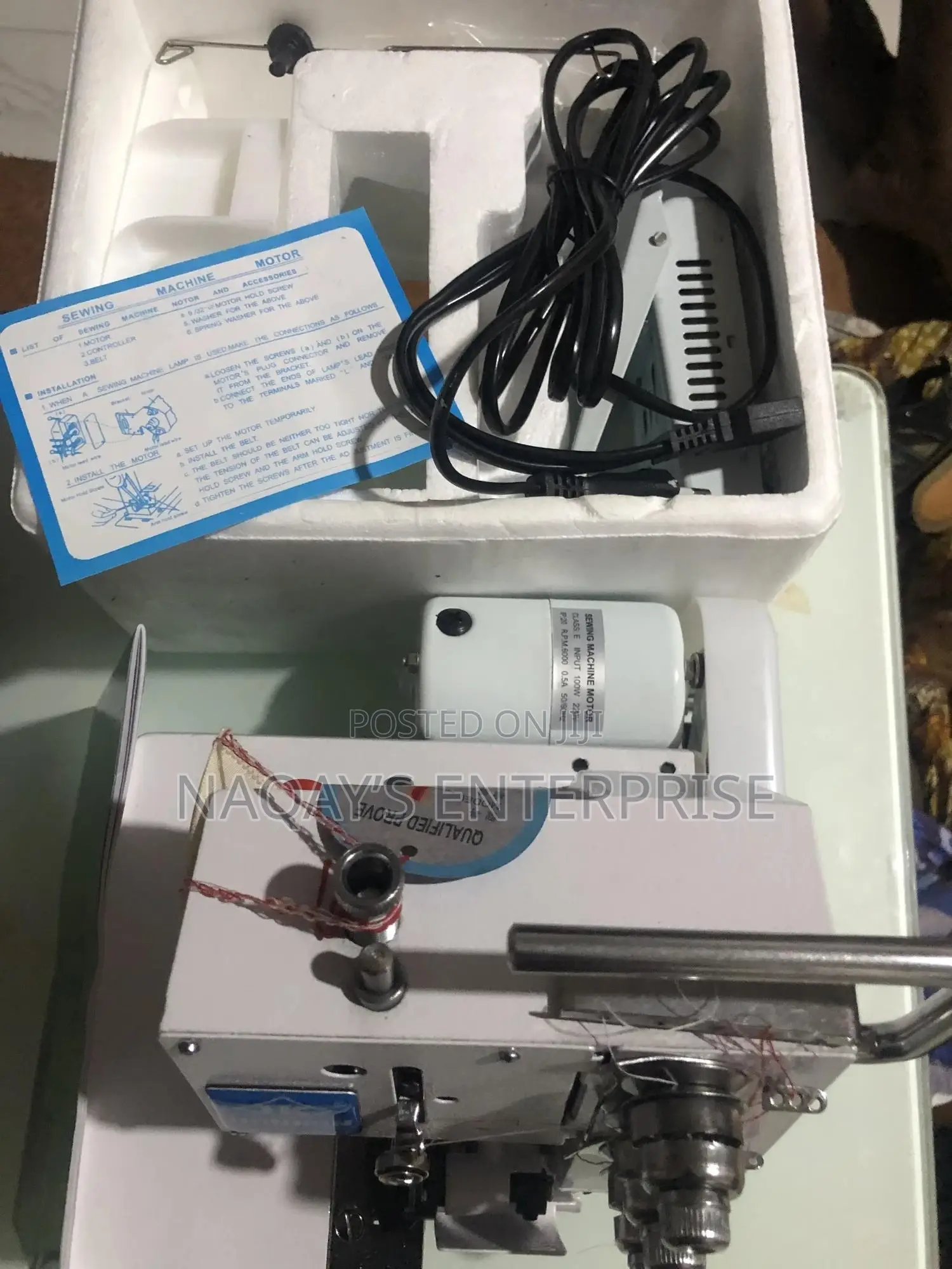 4 Thread Overlock And Knitting Machine