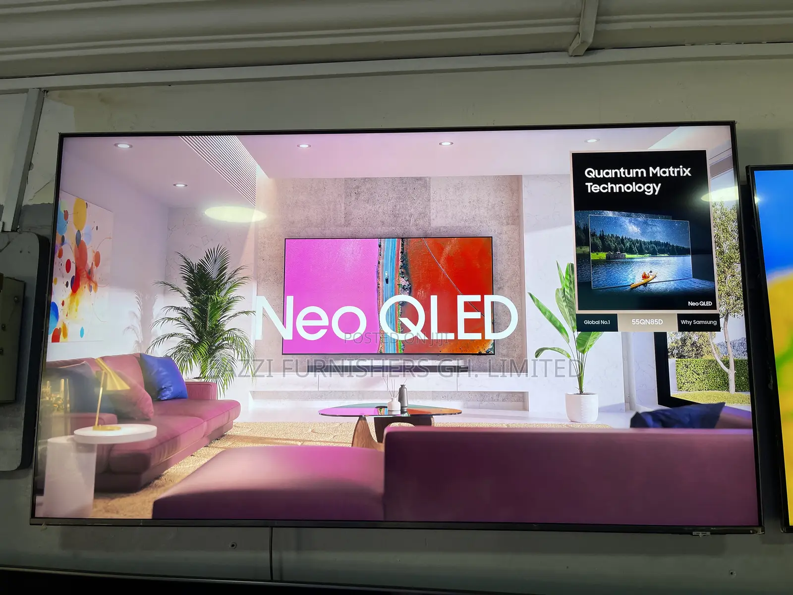 2024/25 Samsung Neo Qled 55 Inches 55qn85d Uhd Smart HDR 120 Hz Tv