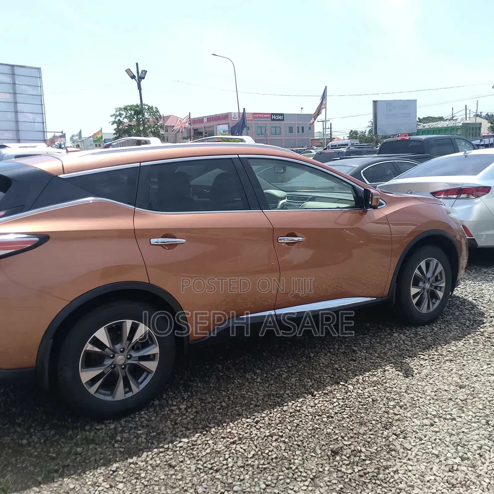 Nissan Murano SL 4dr SUV (3.5L 6cyl CVT) 2015 Orange