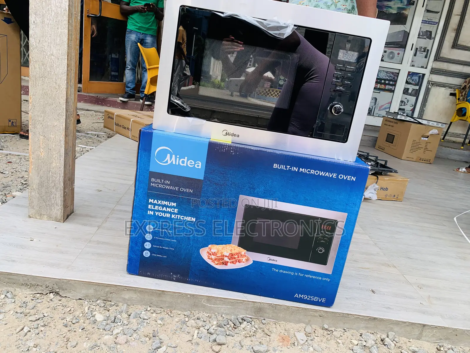 Ultra Modern Midea Built in 25l Am925bve