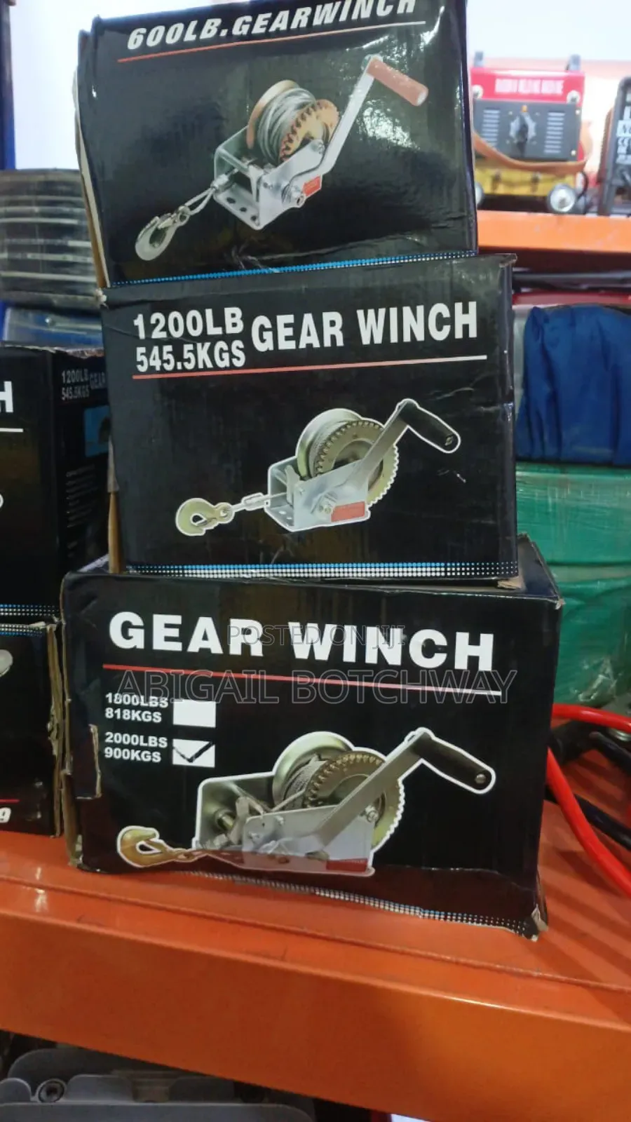 Gear Winch 1200lb