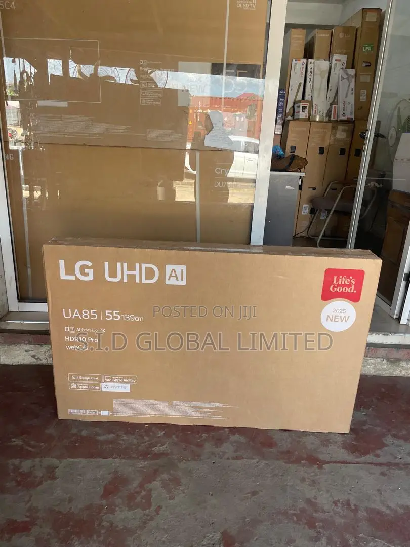 Lg 55" Ua85006la Uhd Smart Tv Featuring Alpha 7 Gen8 Ai
